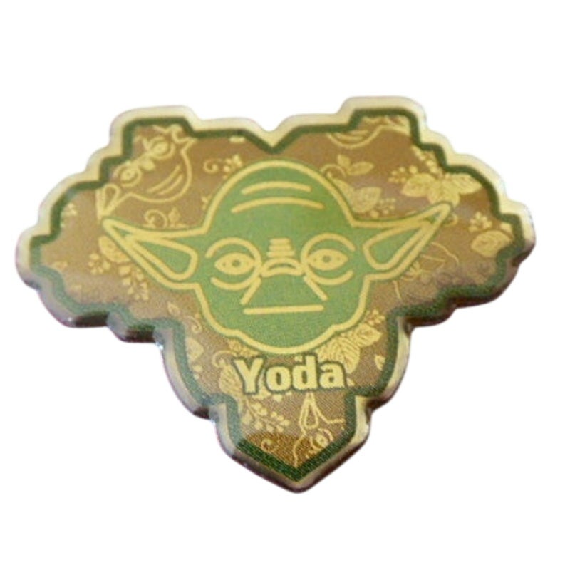 Yoda -  Star Wars Japanese Pattern Pin Badge Collection
