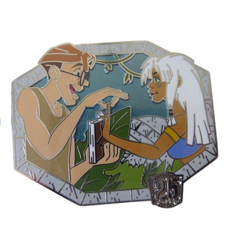Milo Thatch and Princess Kida Atlantis 25 Anniversary