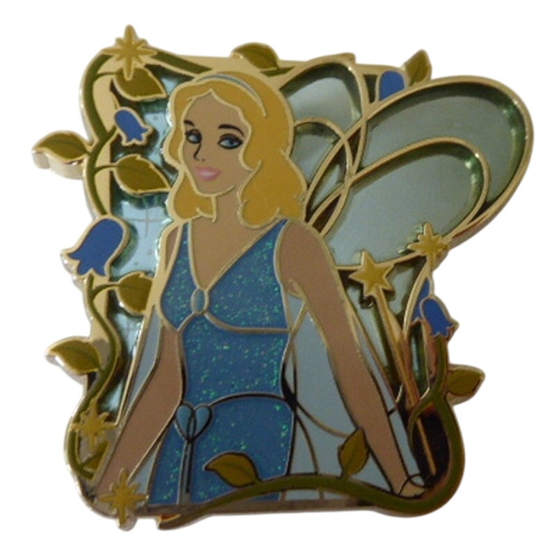 Stained Glass Fairies - Blue Fairy