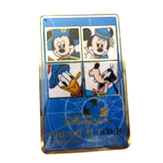 TDR - Mickey , Minnie, Donald and Goofy - DisneySea Discovery - Blue - Premium Tour - TDS