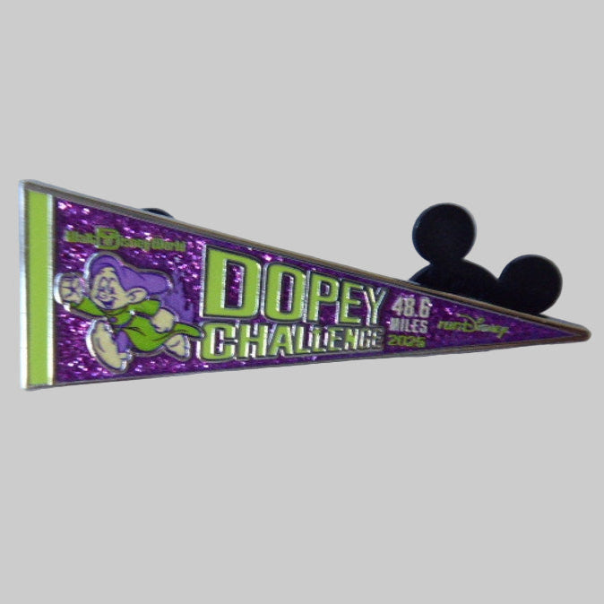 WDW - Dopey Challenge 48.6 Miles Pennant - Weekend Marathon 2025 - runDisney