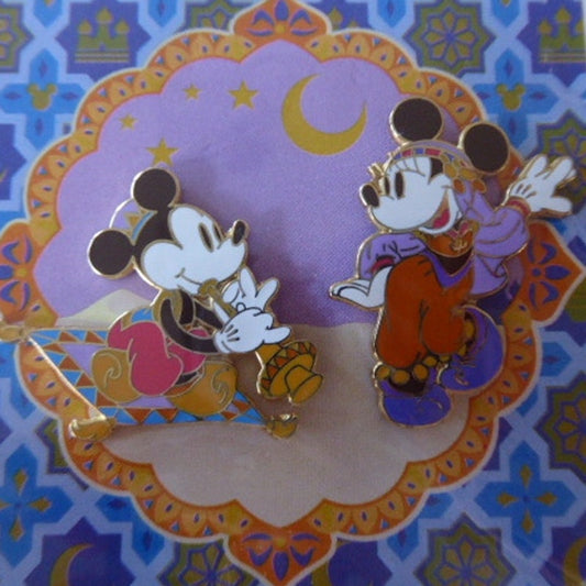 Japan Mickey and Minnie Mouse Arabian Dancing Set - TDR