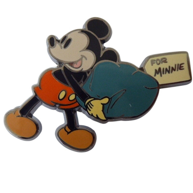 Mickey with Gift for Minnie Advent Tree Christmas 2003