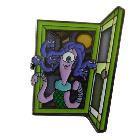 Monsters, Inc. Stained Glass Doors - Celia