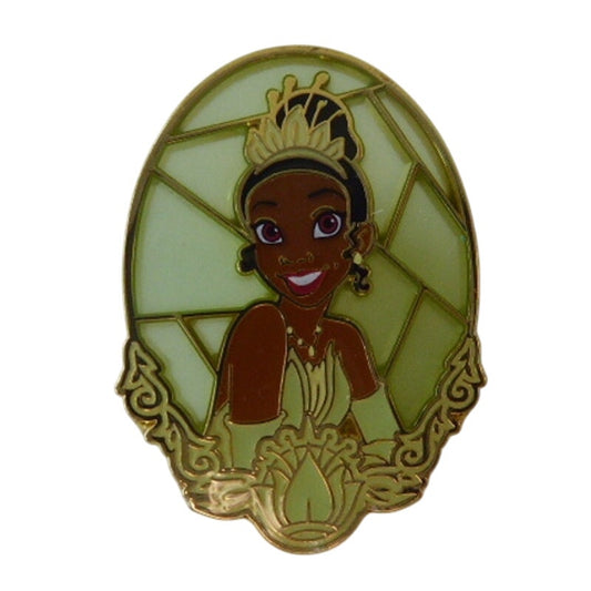 Princess Stained Glass Portrait - Tiana