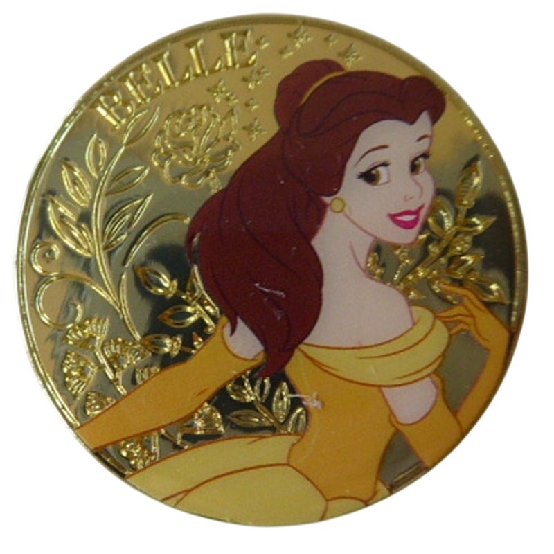 Loungefly Belle Princess Floral Coins Set - Mystery