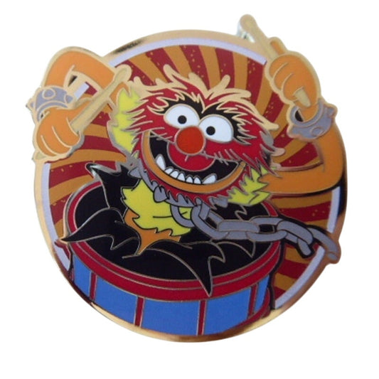 Animal Playing the Drums - Muppets Round Portraits