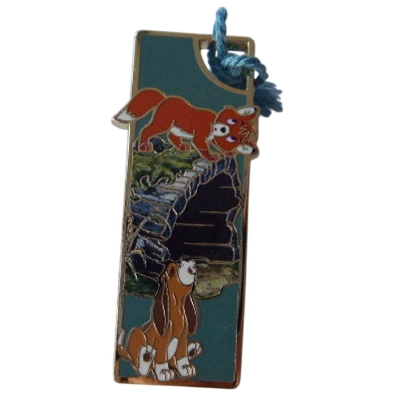 The Fox and the Hound Bookmark Tassel