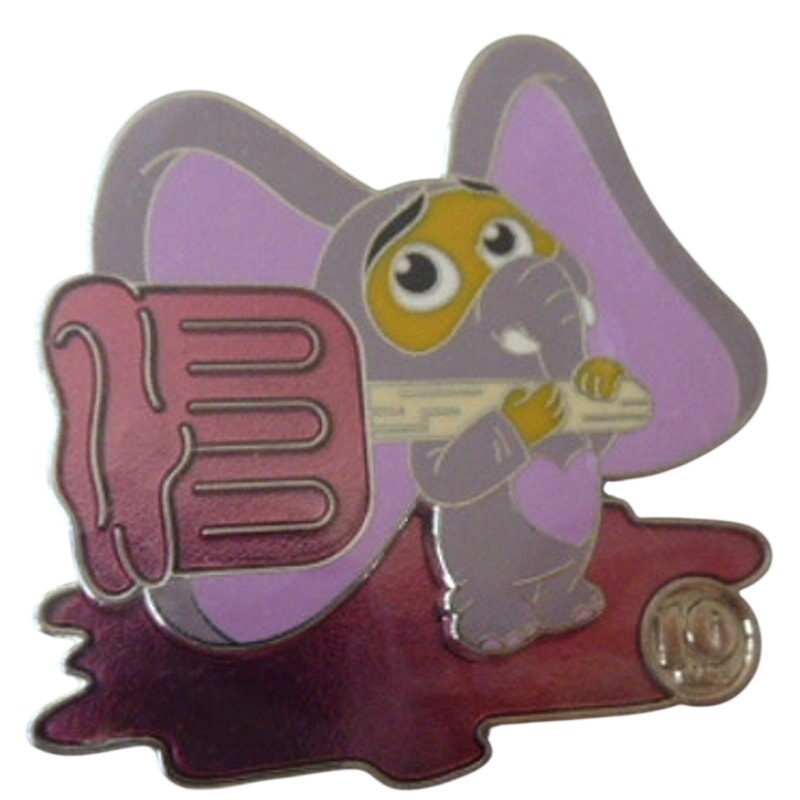 Finnick in Elephant Costume Zootopia 10th Anniversary