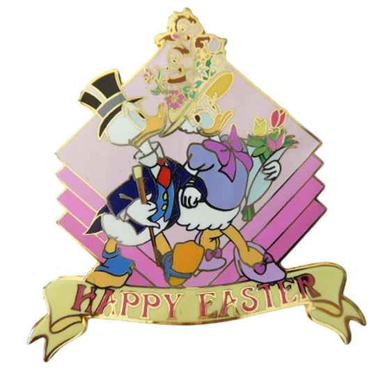 Auctions Donald & Daisy Duck with Chip & Dale (Easter)