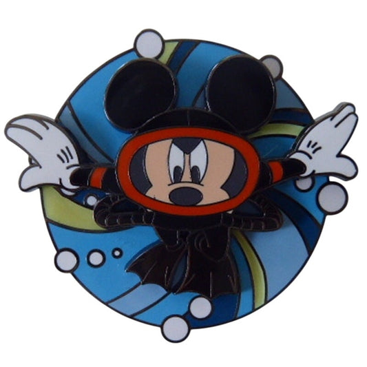 DCA SCUBA Mickey Top Secret Mission Spinner Glow