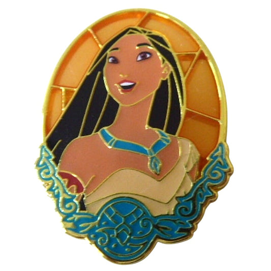 LFLY Pocahontas Princess Stained Glass Portraits