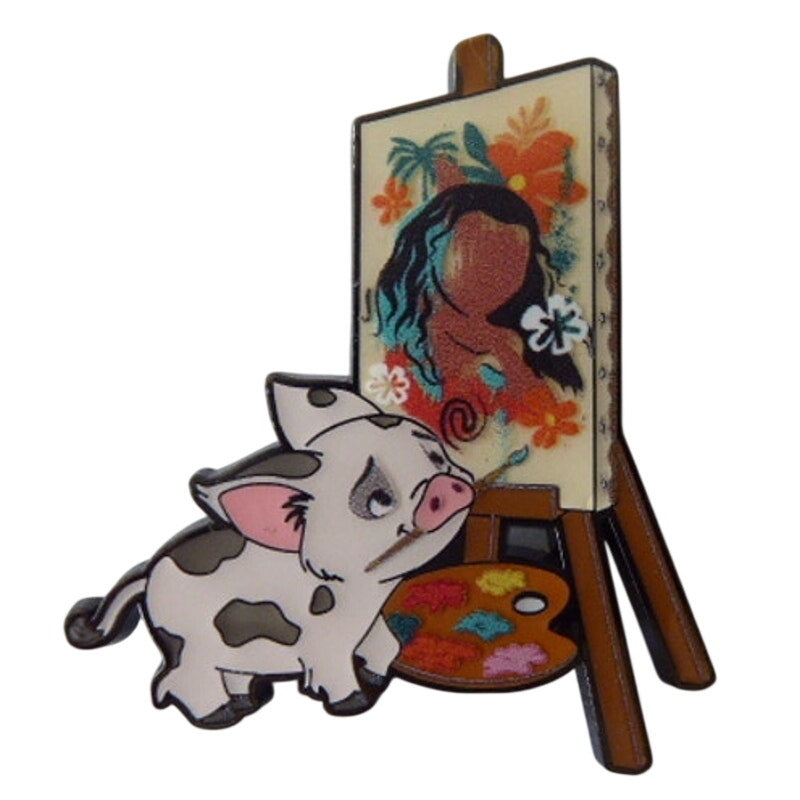 LFLY Pua Painting Moana Princess Sidekicks at Easel