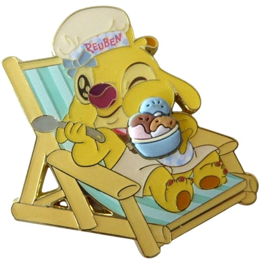 Reuben Eating ice Cream - Shanghai Disney Resort