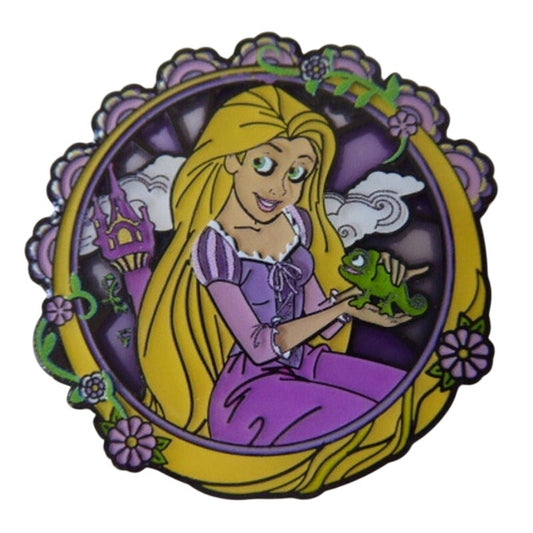 Princess Sidekick Stained Glass - Rapunzel
