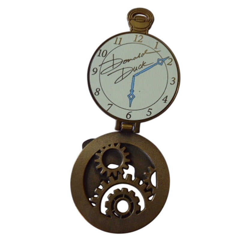 Donald Duck Signature Pocket Watch Mystery Set Hinged