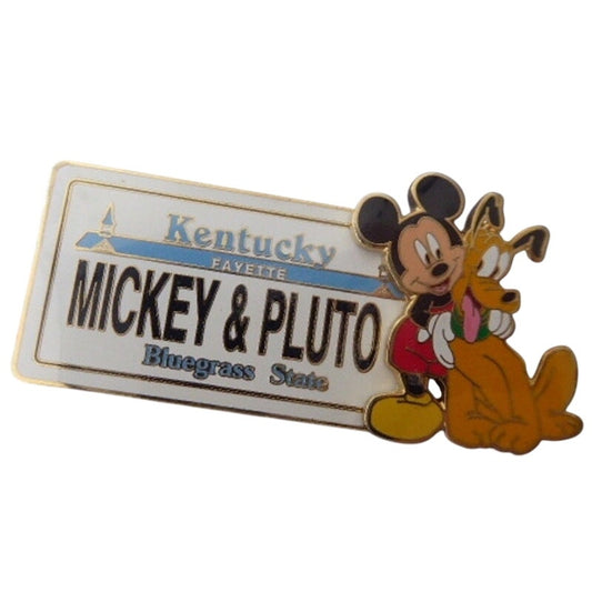 Japan Mickey Pluto Kentucky Disney Across America - JDS