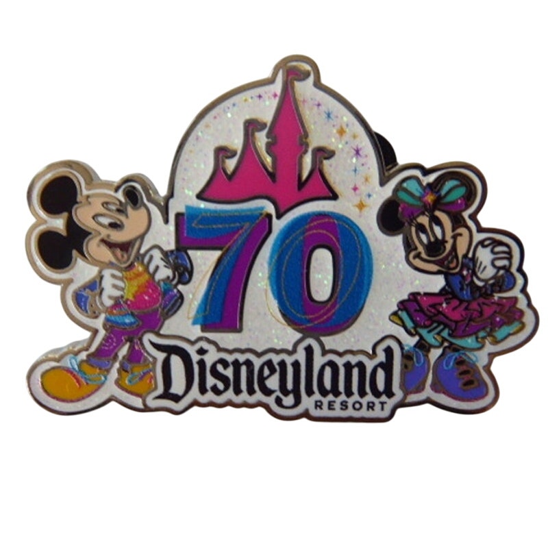 DLR - Mickey and Minnie - Disneyland 70th Anniversary Travel Company