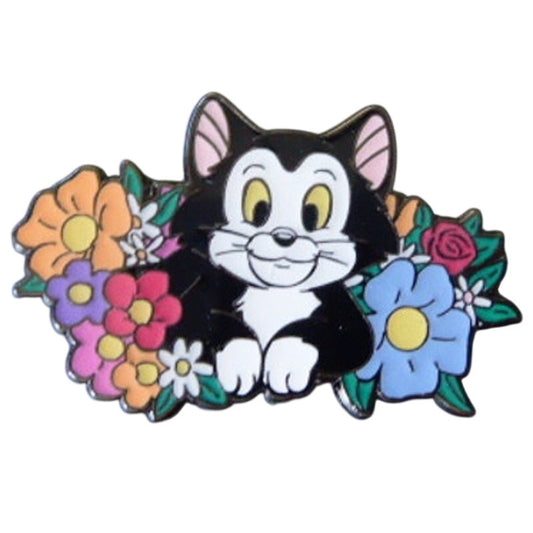 LFLY - Figaro Sitting in Flowers - Pinocchio