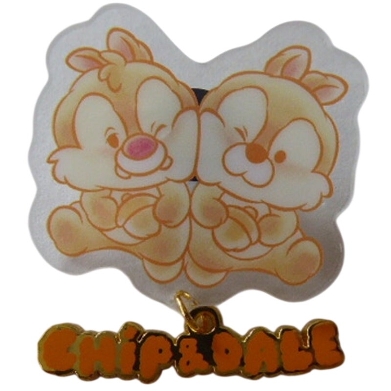 Mickey & Friends Cloud Characters Acrylic Charm Chip and Dale