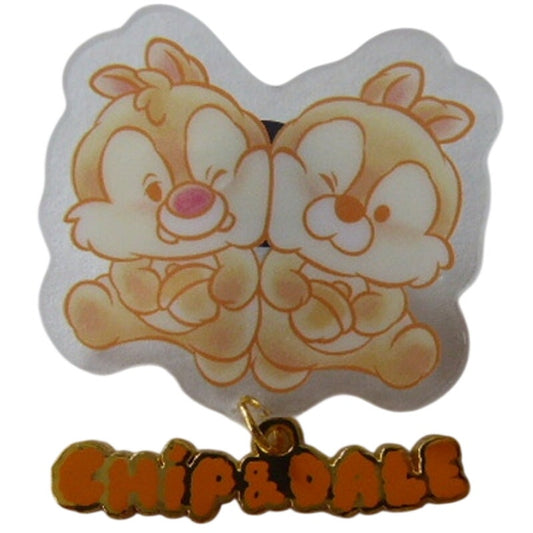 Mickey & Friends Cloud Characters Acrylic Charm Chip and Dale