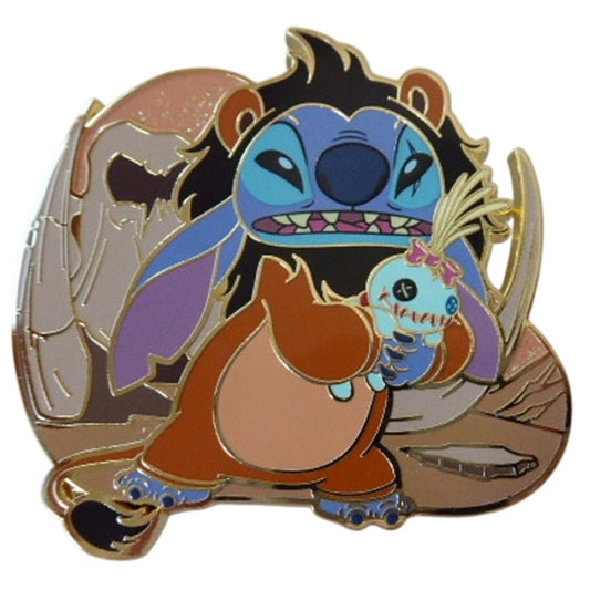 MII - Stitch Dressed as Scar Holding Scrump