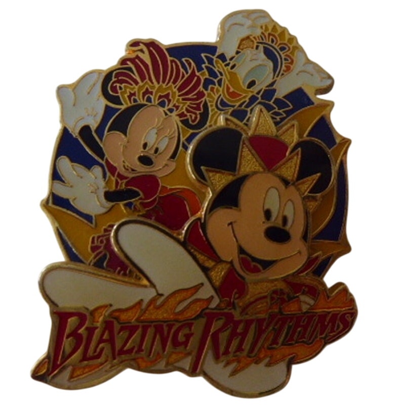 Japan Mickey, Minnie, Donald Blazing Rhythms Attraction