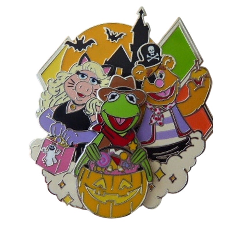 Kermit, Fozzie, Miss Piggy - Black Castle Silhouette