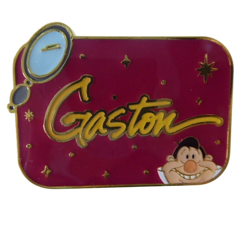 LFLY - Gaston - Disney Villain Name Tags Mystery Set