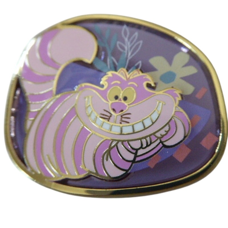 Uncas Cheshire Cat Disney Animal Stained Glass Mystery