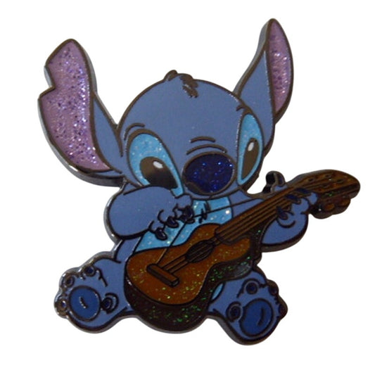 FiGPiN - Stitch Playing a Ukulele - Y433 Glitter