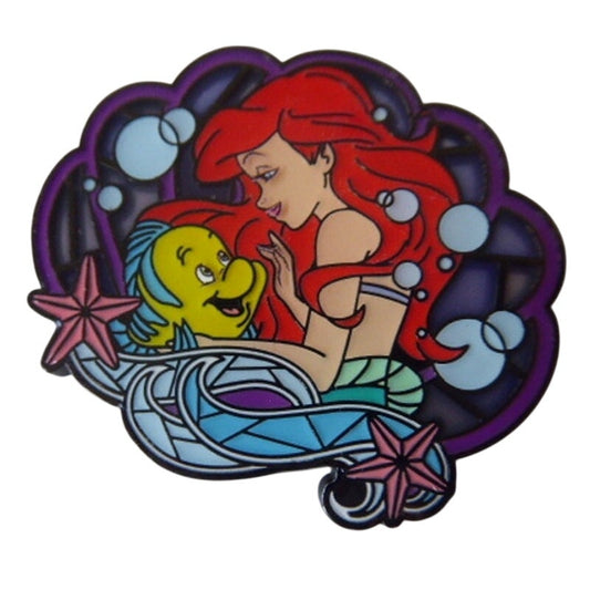 Princess Sidekick Stained Glass - Ariel