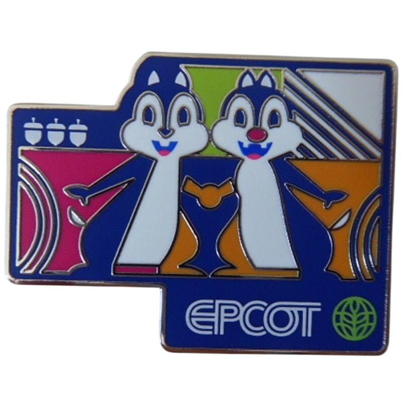 WDW - Chip and Dale - The Land - Retro EPCOT Mystery Set