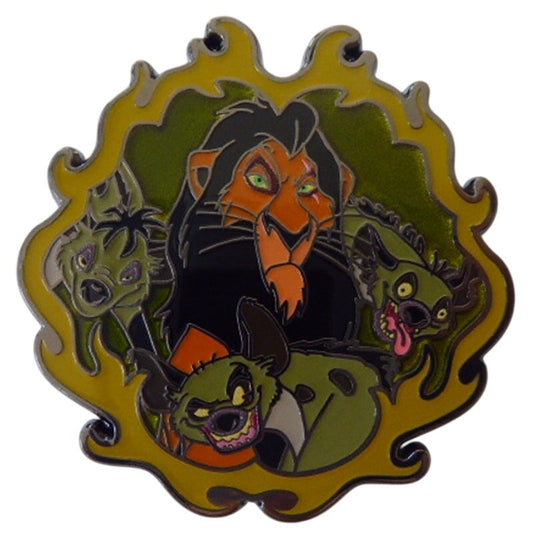 Uncas - Scar with the Hyenas - Villains and Sidekicks
