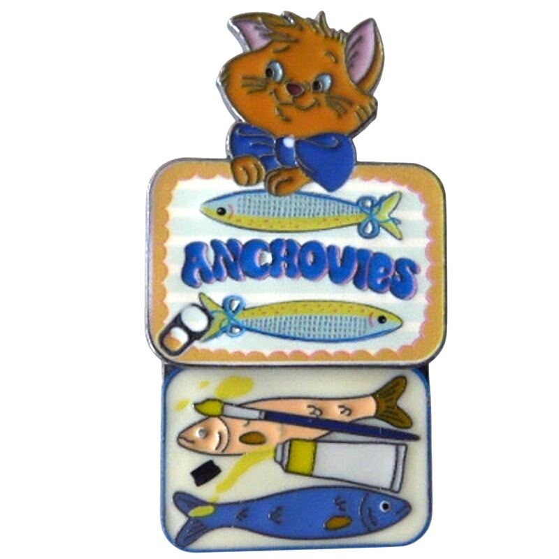 Toulouse Anchovies Can - Disney Cats Sardine Mystery