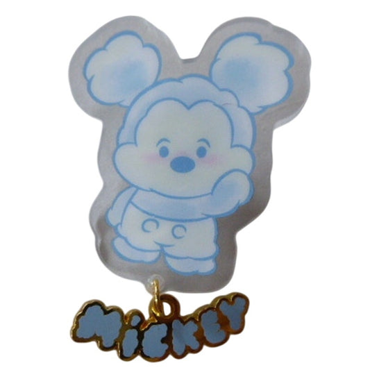 Mickey & Friends Cloud Characters Acrylic with Charm - Mickey