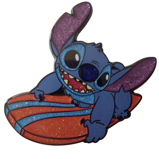 FiGPiN - Stitch on a Surfboard - Y431 Glitter