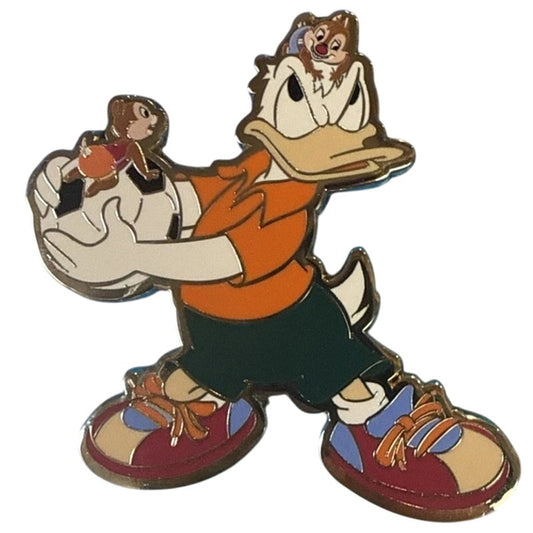 MII Donald  Chip and Dale Holding a Soccer Ball PALM