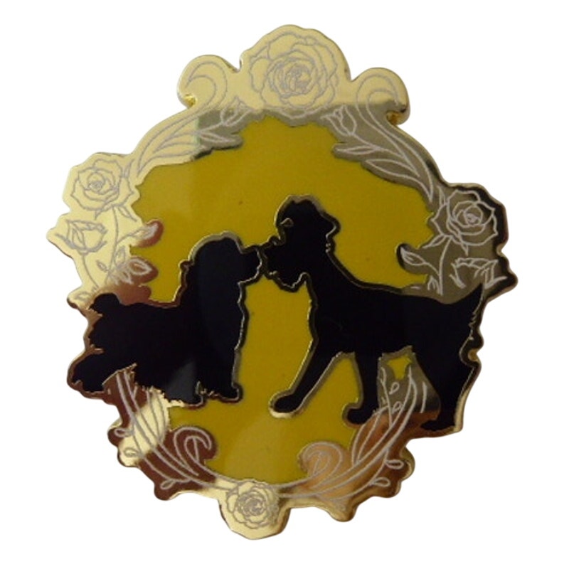 Silhouette Lady and the Tramp Portraits Mystery Collection