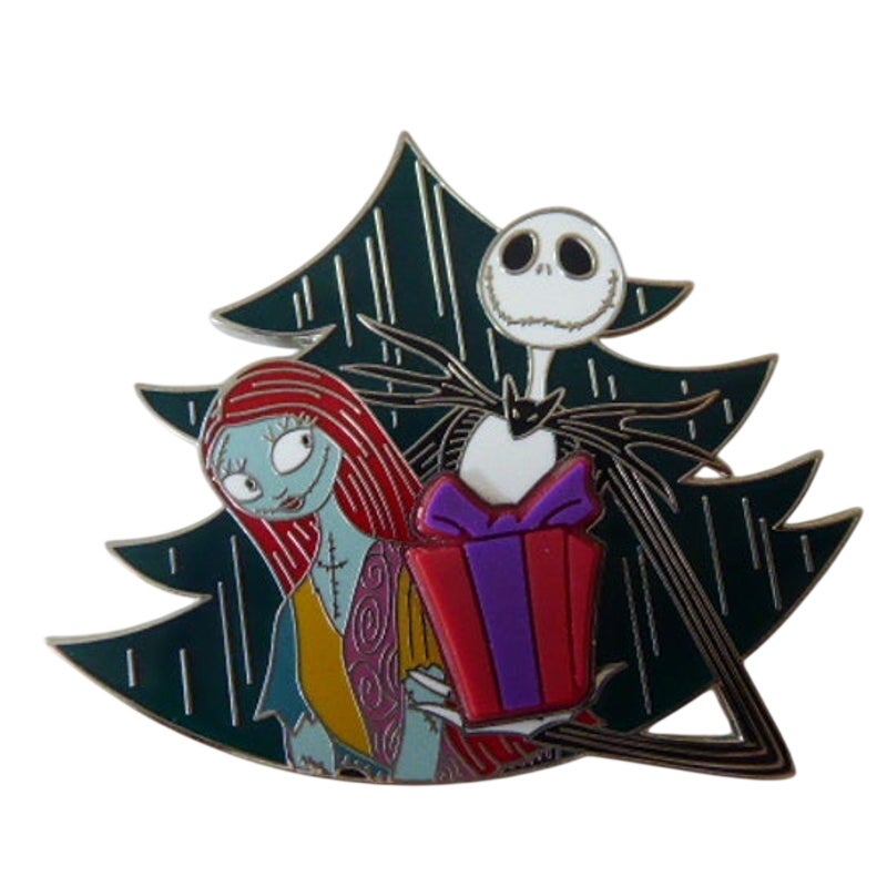 Jack Handing Sally a Gift Nightmare Before Christmas
