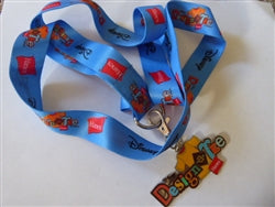 Disney Trading Pin  65123 Walt Disney World - Where Dreams Come True - Hanes Comfort Rewards Promo Lanyard