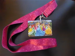 Disney Trading Pins 96324 Storybook Princess - Princess Hearts Starter Set - Lanyard ONLY