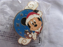 Disney Trading Pin 100514 TDS Mickey Mouse At Night Holiday Christmas Game Prize Pin