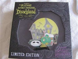 Disney Trading Pin 100914: Passholder Jumbo Pin - Tim Burton's The Nightmare Before Christmas In Disneyland - 2014 Event
