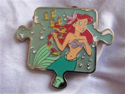 Disney Trading Pin 101294: Character Connection Puzzle Mystery Collection - The Little Mermaid - Ariel