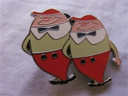 Disney Trading Pin 106307: Alice in Wonderland Stylized Mystery Set - Tweedle Dee & Tweedle Dum ONLY
