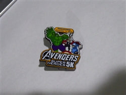 Disney Trading Pins 106598 DLR - Avengers Super Heroes Inaugural 2014 Marathon - 5K Logo