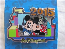 Disney Trading Pin  107088: 2015 Mickey and Minnie