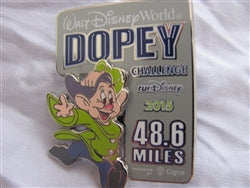 Disney Trading Pin 107329 WDW - 2015 Marathon 48.6 Challenge - Dopey Logo