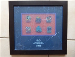 Disney Trading Pin 107376     WDW - MNSSHP 2014 - Framed Set